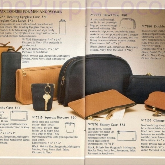 Vintage Coach skinny case #7170 - Picture 5 of 6